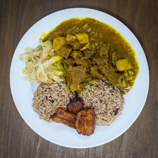Curried Goat (LRG).